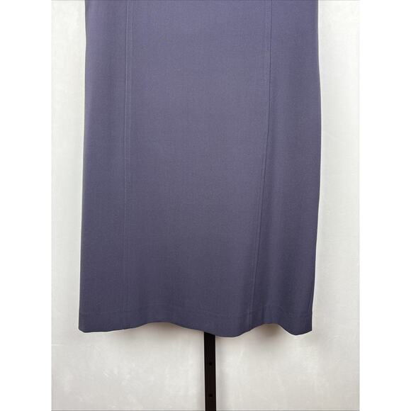 VTG Balenciaga for Icelandair Flight Attendant Uniform Dress EU 46 US 14 Blue - Picture 4 of 11